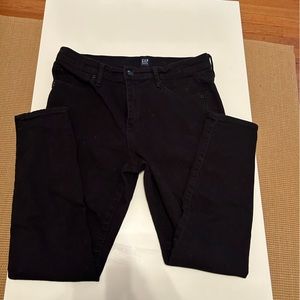 Gap True Skinny Black Jeans